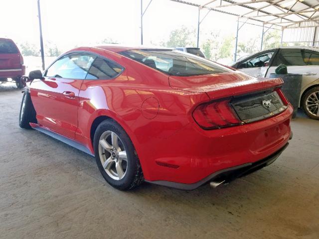 1FA6P8TH0J5101099 - 2018 FORD MUSTANG RED photo 3