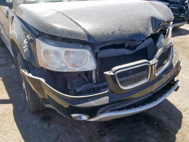 2CKDL73F366122989 - 2006 PONTIAC TORRENT BLACK photo 9