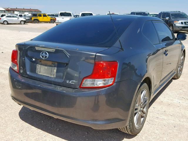 JTKJF5C75C3032673 - 2012 TOYOTA SCION TC ნაცრისფერი ფოტო 4