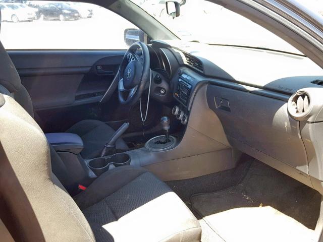 JTKJF5C75C3032673 - 2012 TOYOTA SCION TC ნაცრისფერი ფოტო 5