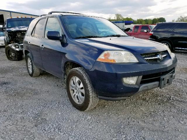 2HNYD18663H532482 - 2003 ACURA MDX TOURIN BLUE photo 1