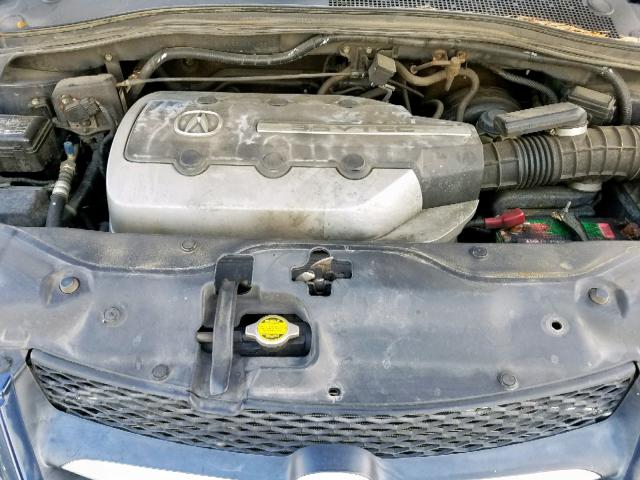 2HNYD18663H532482 - 2003 ACURA MDX TOURIN BLUE photo 7