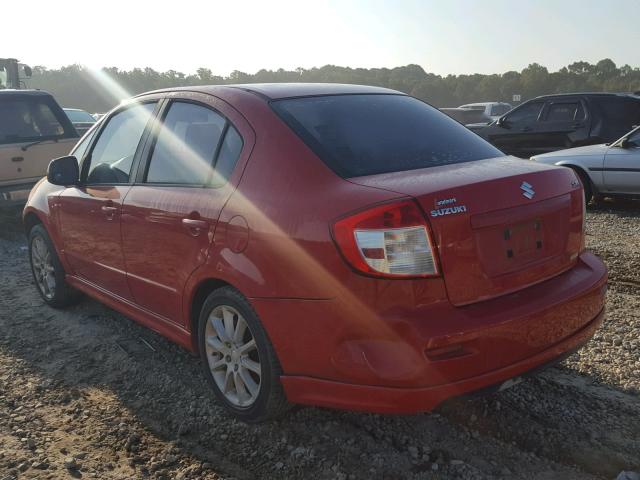 JS2YC417596201132 - 2009 SUZUKI SX4 TOURIN RED photo 3