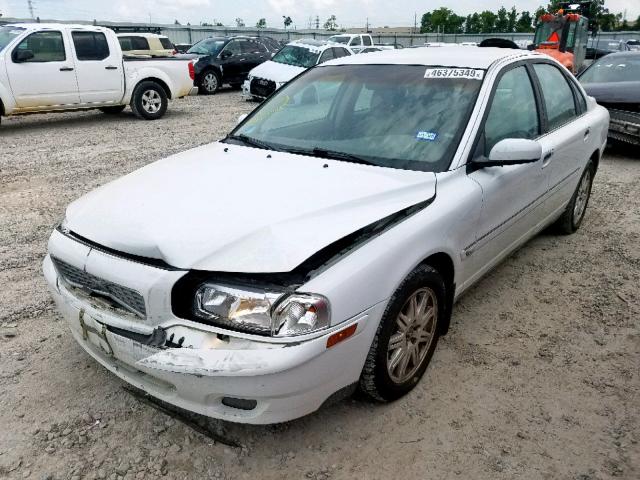 YV1TS592X51390884 - 2005 VOLVO S80 2.5T WHITE photo 2