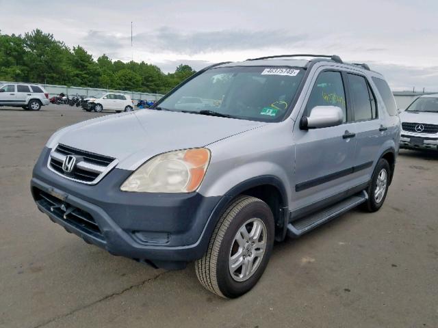 SHSRD78893U126273 - 2003 HONDA CRV SILVER photo 2