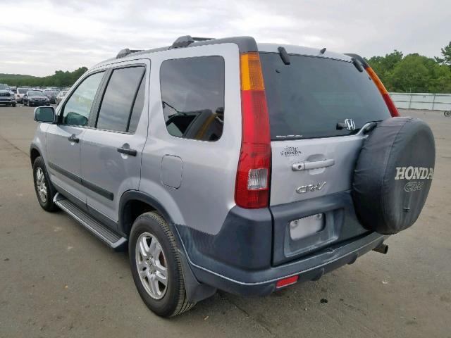 SHSRD78893U126273 - 2003 HONDA CRV SILVER photo 3