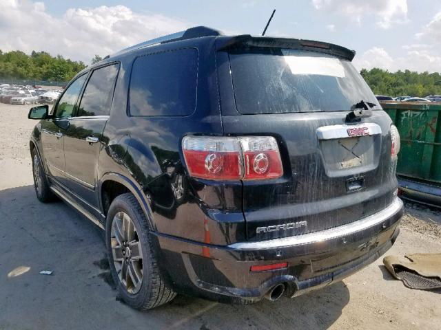 1GKKVTED3CJ276523 - 2012 GMC ACADIA DEN BLACK photo 3