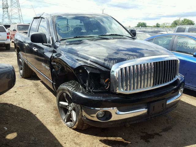 1D7HU18257S182284 - 2007 DODGE RAM 1500 S BLACK photo 1