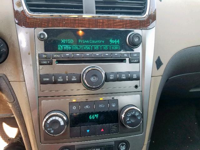 1G1ZK57B59F196994 - 2009 CHEVROLET MALIBU LTZ ტალღისფერი ფოტო 9