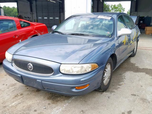 1G4HP54K624148622 - 2002 BUICK LESABRE CU BLUE photo 2