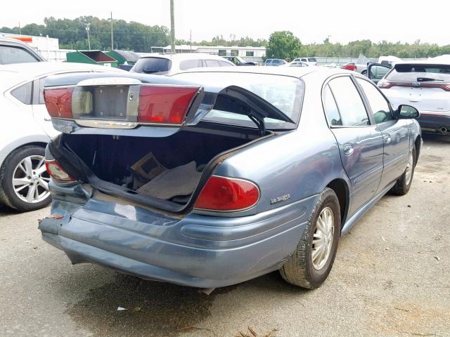 1G4HP54K624148622 - 2002 BUICK LESABRE CU BLUE photo 4