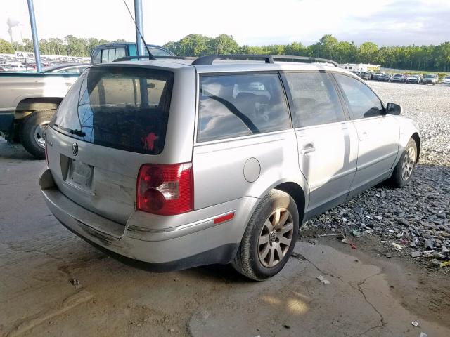 WVWVD63B83E072145 - 2003 VOLKSWAGEN PASSAT GLS SILVER photo 4