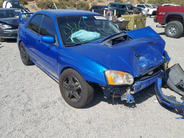 JF1GD29694G513711 - 2004 SUBARU IMPREZA WR BLUE photo 1