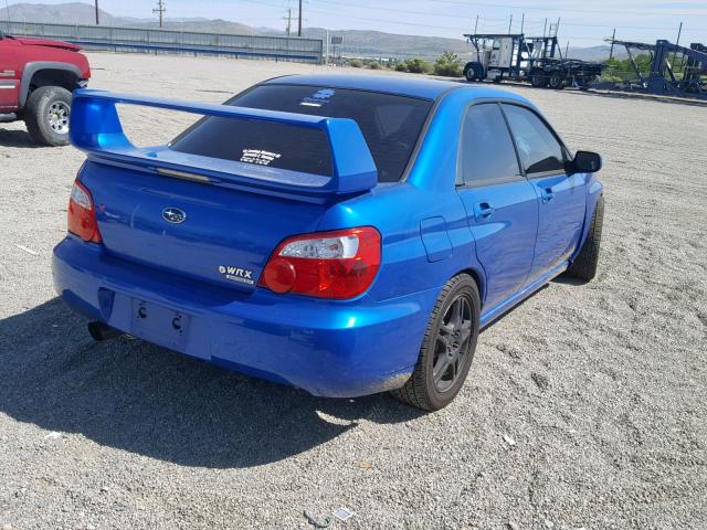 JF1GD29694G513711 - 2004 SUBARU IMPREZA WR BLUE photo 4