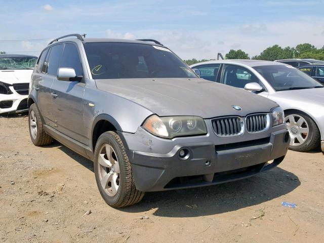 WBXPA93404WA63736 - 2004 BMW X3 3.0I GRAY photo 1