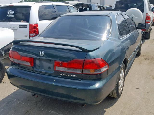 1HGCG66862A012340 - 2002 HONDA ACCORD EX GREEN photo 4