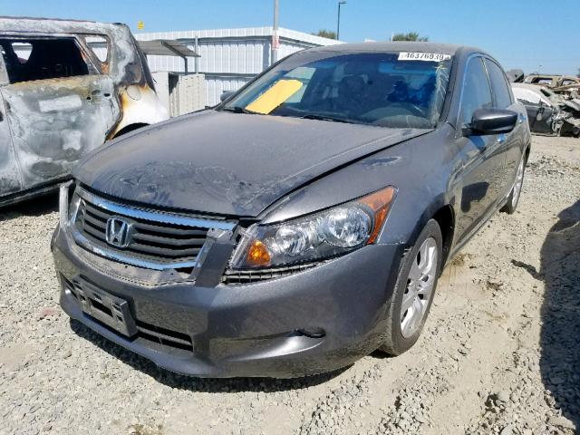 1HGCP3F88AA002213 - 2010 HONDA ACCORD EXL GRAY photo 2