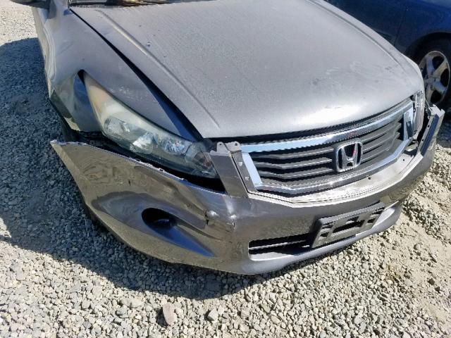 1HGCP3F88AA002213 - 2010 HONDA ACCORD EXL GRAY photo 9