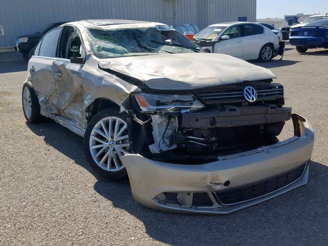 3VWLL7AJ9DM239342 - 2013 VOLKSWAGEN JETTA TDI GOLD photo 1