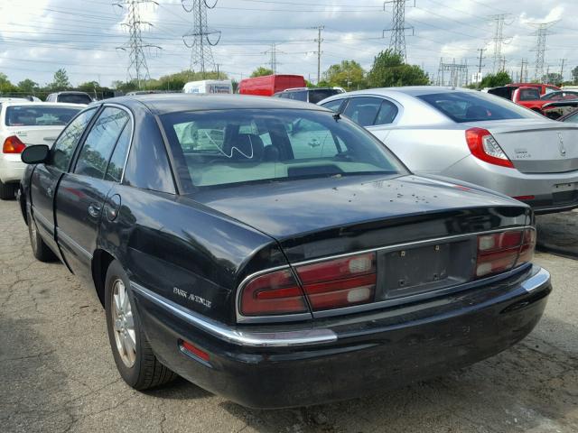 1G4CW54K344115805 - 2004 BUICK PARK AVENU BLACK photo 3