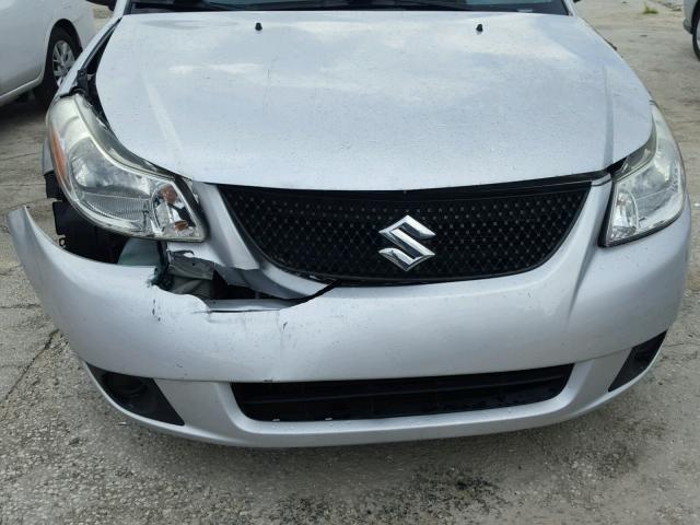 JS2YC5A39D6102051 - 2013 SUZUKI SX4 LE SILVER photo 9