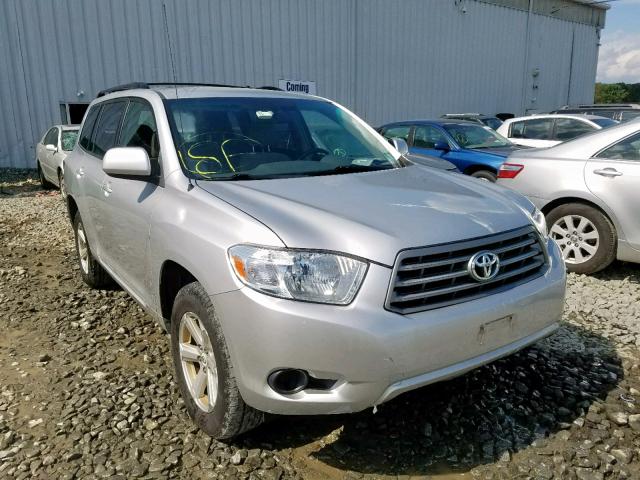 JTEES41A982085172 - 2008 TOYOTA HIGHLANDER SILVER photo 1