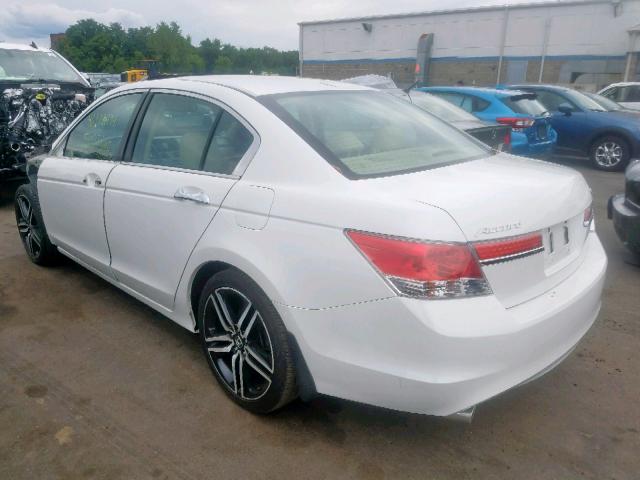 1HGCP3F88CA012517 - 2012 HONDA ACCORD EXL WHITE photo 3