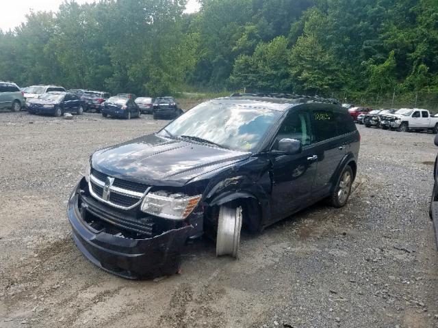 3D4PH9FV7AT216613 - 2010 DODGE JOURNEY R/ BLACK photo 2