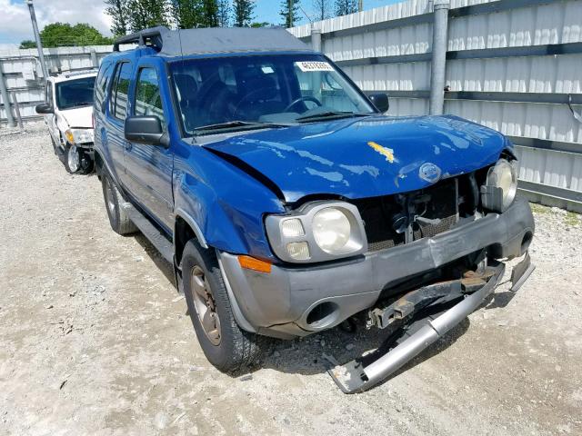 5N1ED28T22C594110 - 2002 NISSAN XTERRA XE BLUE photo 1