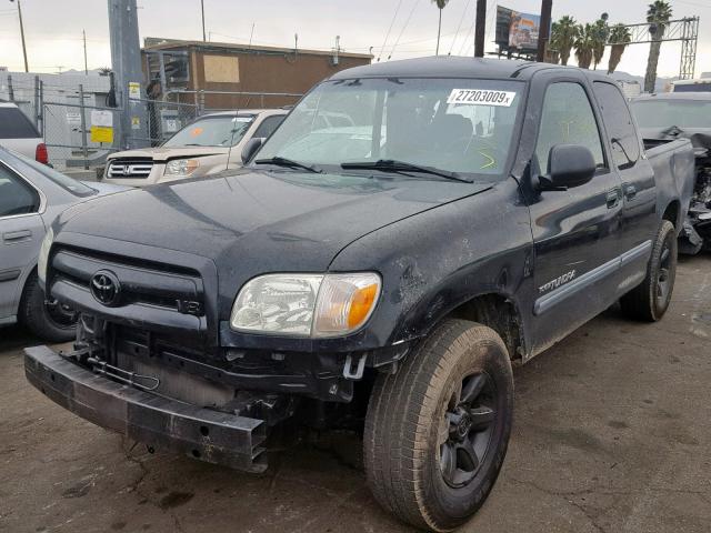 5TBRT34165S463485 - 2005 TOYOTA TUNDRA ACC BLACK photo 2