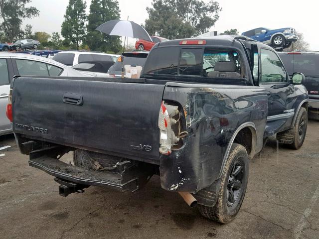 5TBRT34165S463485 - 2005 TOYOTA TUNDRA ACC BLACK photo 4