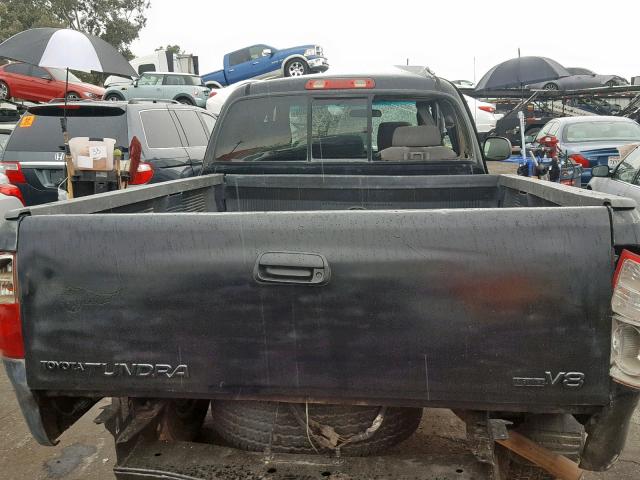 5TBRT34165S463485 - 2005 TOYOTA TUNDRA ACC BLACK photo 6