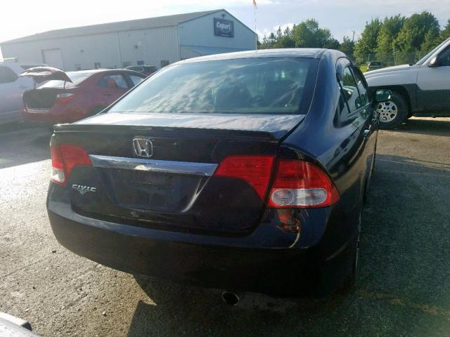 2HGFA1F07AH023519 - 2010 HONDA CIVIC EXL 黑色 照片 4