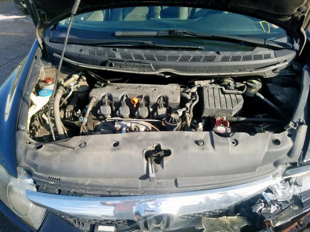 2HGFA1F07AH023519 - 2010 HONDA CIVIC EXL 黑色 照片 7