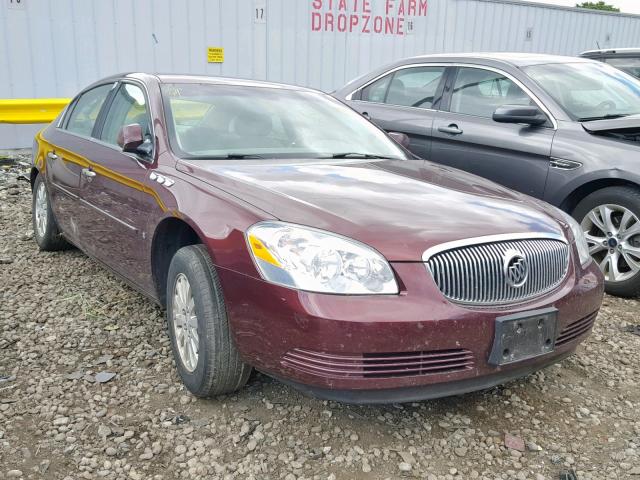 1G4HP57277U152245 - 2007 BUICK LUCERNE CX BURGUNDY photo 1