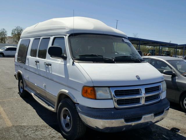 2B6HB11Y7WK160623 - 1998 DODGE RAM VAN B1 WHITE photo 1