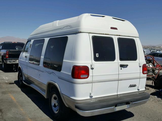 2B6HB11Y7WK160623 - 1998 DODGE RAM VAN B1 WHITE photo 3