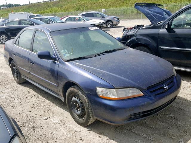 1HGCG56471A058510 - 2001 HONDA ACCORD LX BLUE photo 1