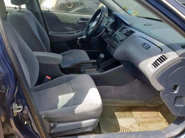 1HGCG56471A058510 - 2001 HONDA ACCORD LX BLUE photo 5