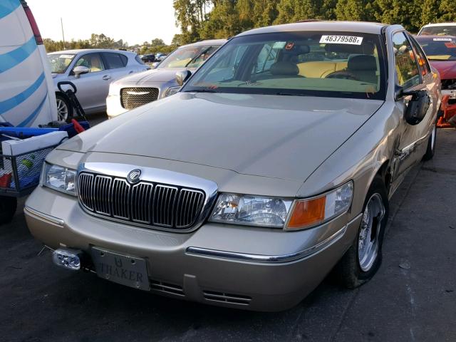 2MEFM75W0YX652701 - 2000 MERCURY GRAND MARQ TAN photo 2