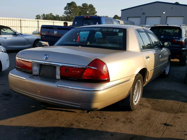 2MEFM75W0YX652701 - 2000 MERCURY GRAND MARQ TAN photo 4