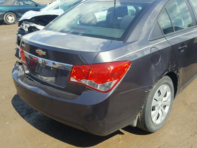 1G1PA5SG0E7188139 - 2014 CHEVROLET CRUZE LS BLACK photo 9