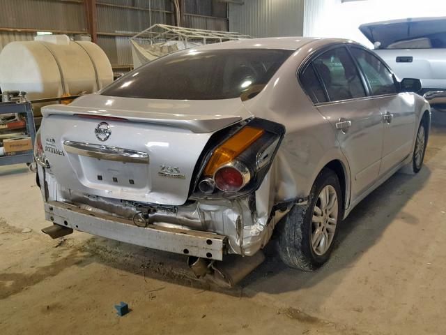 1N4AL2AP8CN438829 - 2012 NISSAN ALTIMA BAS SILVER photo 4