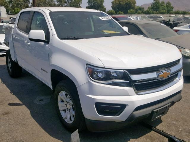 1GCGSCEN0J1263048 - 2018 CHEVROLET COLORADO L WHITE photo 1