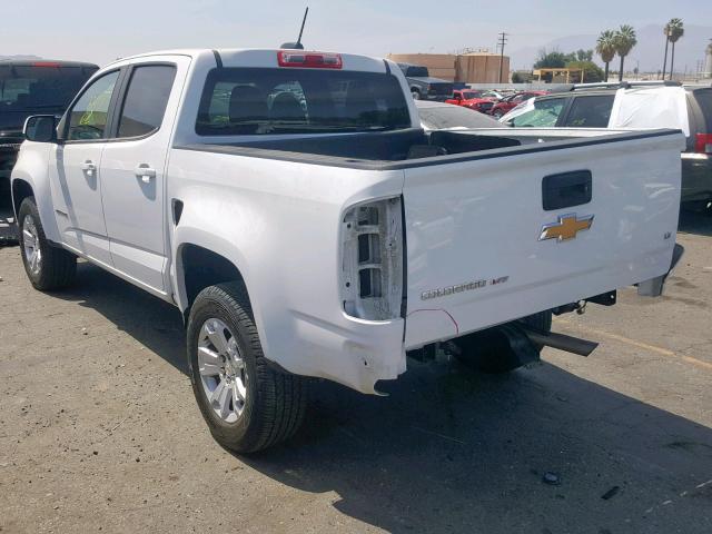 1GCGSCEN0J1263048 - 2018 CHEVROLET COLORADO L WHITE photo 3