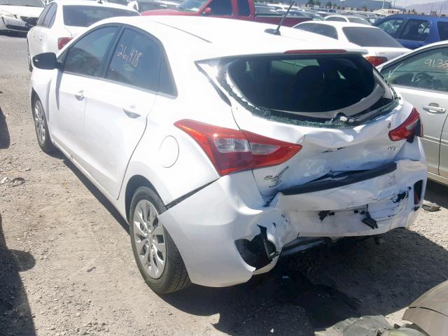 KMHD35LHXGU323235 - 2016 HYUNDAI ELANTRA GT WHITE photo 3