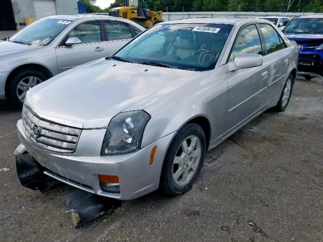 1G6DP567150166889 - 2005 CADILLAC CTS HI FEA SILVER photo 2