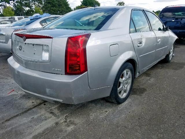 1G6DP567150166889 - 2005 CADILLAC CTS HI FEA SILVER photo 4