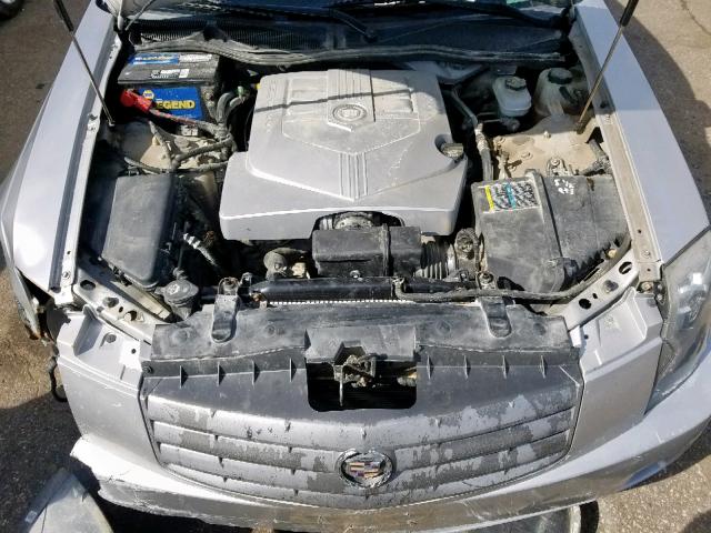 1G6DP567150166889 - 2005 CADILLAC CTS HI FEA SILVER photo 7