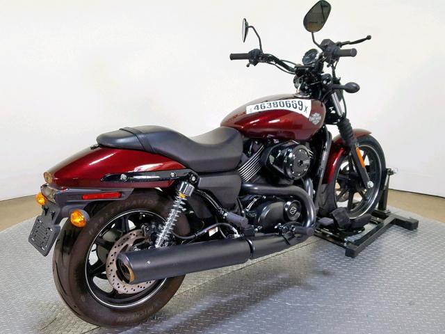 1HD4NBB12FC508819 - 2015 HARLEY-DAVIDSON XG750 RED photo 8